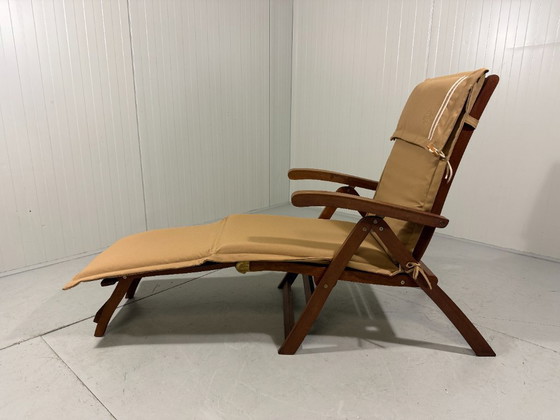 Image 1 of Teak deck chair lounger Royal Life-Style