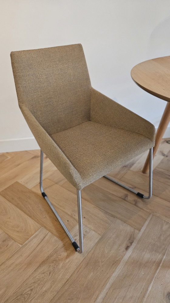 2x Penta model - Design on Stock - very good condition – Dining chairs, Textile, Chrome (photo 8 of 8)