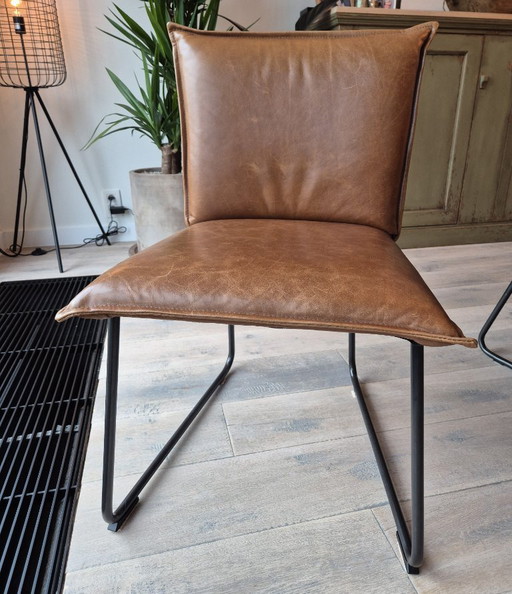 6x Duke dining chairs from Luxor leather