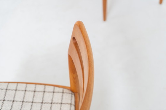 Image 1 of Ensemble de 4 chaises de salle à manger par H.W. Klein pour Bramin (Danemark, années 1960).