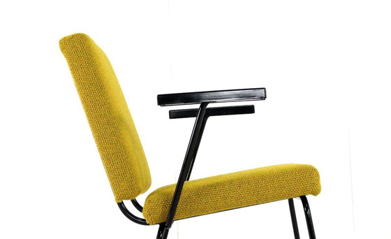 Image 1 of W.H. Fauteuil Rietveld pour Gispen, tapissé vintage