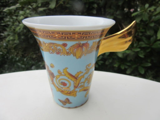 ROSENTHAL VERSACE Le Jardin de Versace - Tazzina da caffè piccola, forma Ikarus, Paul Wunderlich