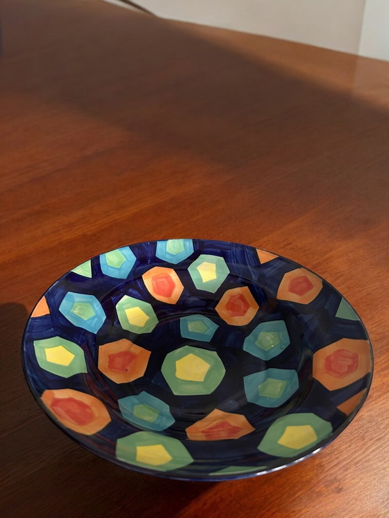 Image 1 of Vintage IKEA Schaal in Memphis Milano Stijl – Asa Gray Design Protest