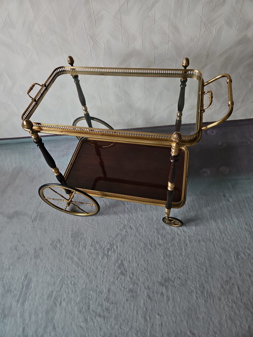 Teewagen/Barwagen Mitte des Jahrhunderts