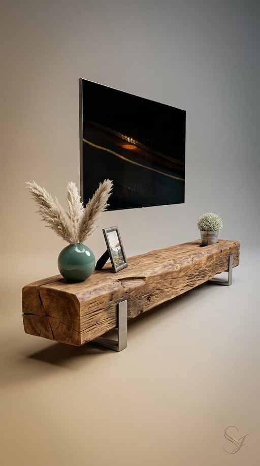 Dressoir eiken balk
