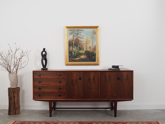 Image 1 of Peinture "The Forest Road", design scandinave, années 1970