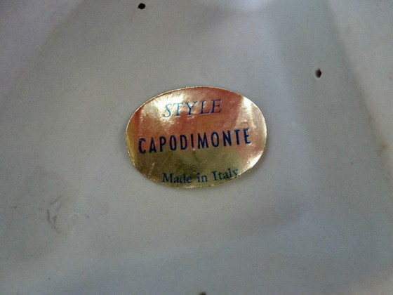 Image 1 of Capodimonte - Scaggiari - sculptuur, Moeder met Dochter - 35 cm.