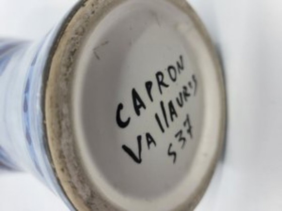 Image 1 of Roger Capron vaas Vallauris Frankrijk Cote d'azur 1950