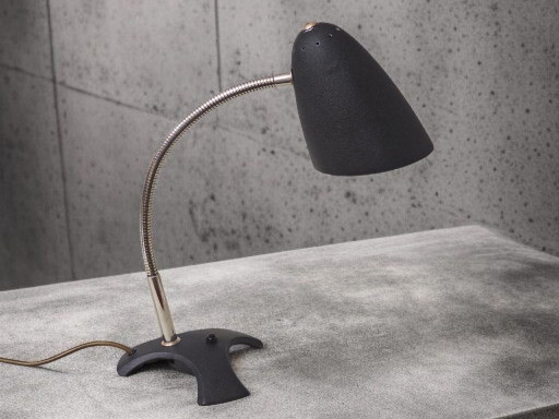 Tischlampe / Schreibtischlampe Krähenfuß, Mid-Century