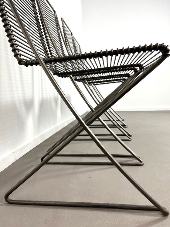 Image 1 of Kreuzschwinger Stühle, Till Behrens, Schlubach 1983