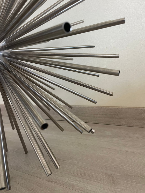 Image 1 of Curtis Jere Monumental Steel Asteroid Sculpture, Circa 1970
