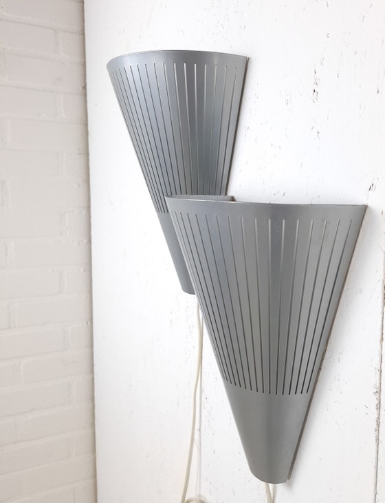 2x Wall lamp Ikea Klyka V9811 Aluminium 1980s – Wall lights, Metal, Vintage (photo 2 of 7)