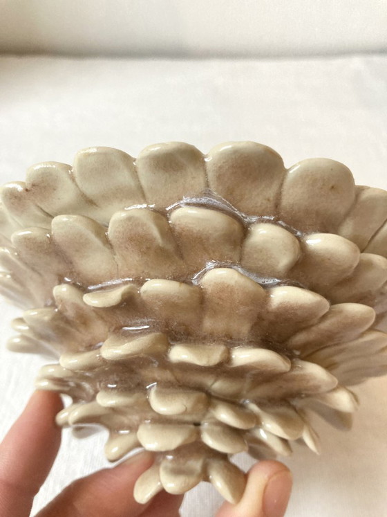 “Pine cone” box ByManet, hand-modeled artist's ceramic, Decorative Objects, Beige, Hedendaags (photo 15 of 15)