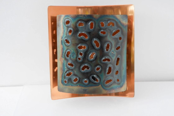Vintage brutalistische koperen wandlamp van Boréns, jaren 60. – Wandlampen, Metal, Copper, Scandinavian (photo 15 of 15)