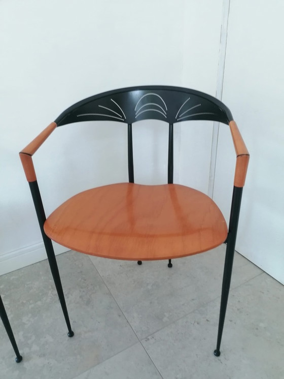 Image 1 of 2 Sedie Postmoderne Tedide Italia anni '80