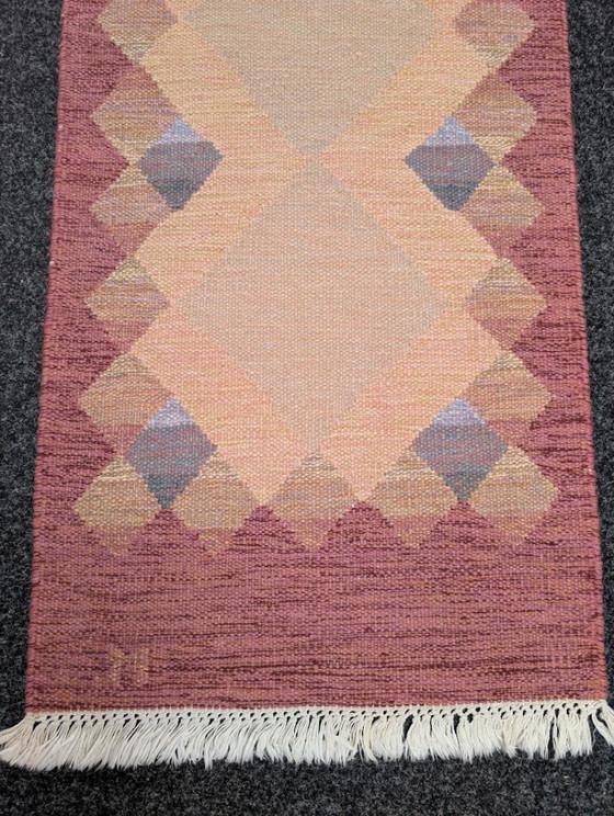 Image 1 of Small Swedish Röllakan Rug (2x)