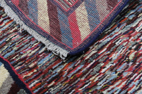 Image 1 of Original Persian carpet Gabbeh Ghashghai oriental carpet 114 cm x 82 cm old natural