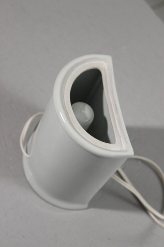 Image 1 of Lampada da notte vintage in porcellana Lithophane, metà del XX secolo, Limoges