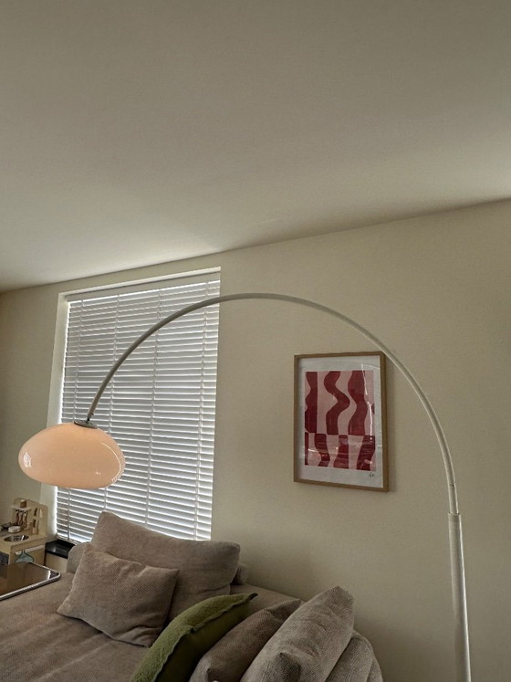 Lampada ad Arco Vintage Gepo Amsterdam, Lampade da terra, Metallo, Crema (foto 8 di 10)