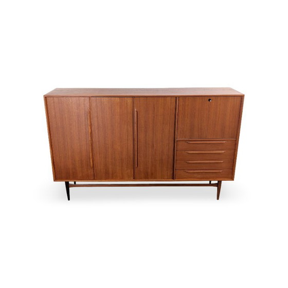 Original Midcentury Cabinet Heinrich Riestenpatt Teak High Boards – Wood (photo 2 of 24)