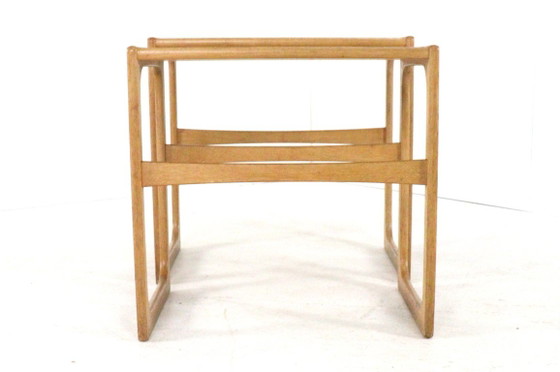 Set di 2 tavolini impilabili vintage in rovere, stile danese Mimiset – Wood (photo 16 of 20)