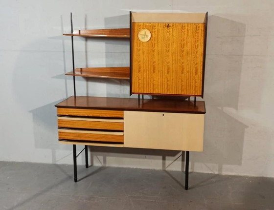 Image 1 of Vintage Italian glossy highboard