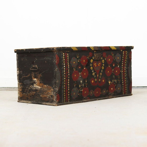 Image 1 of Painted bridal chest