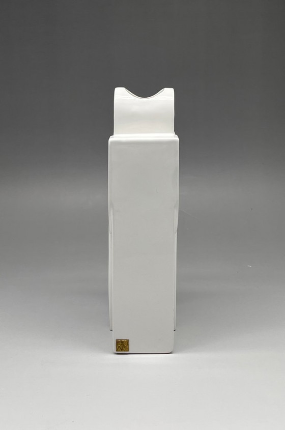 Image 1 of Postmodern GEO-ART vase “Aquarius” (Aquarius) – Attrib. Adolf Stepan – 1980s