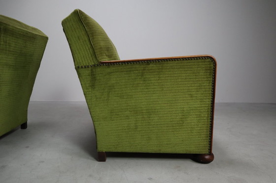 Image 1 of Paar Art-Déco-Clubsessel, um 1930