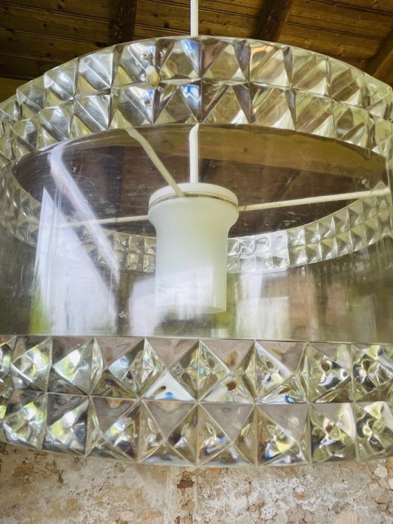 Image 1 of  Lampada a sospensione vintage in plexiglass, anni '70