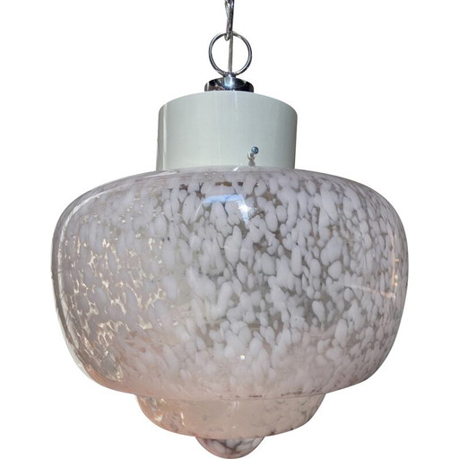 Mazzega-Kronleuchter aus Muranoglas, 1978
