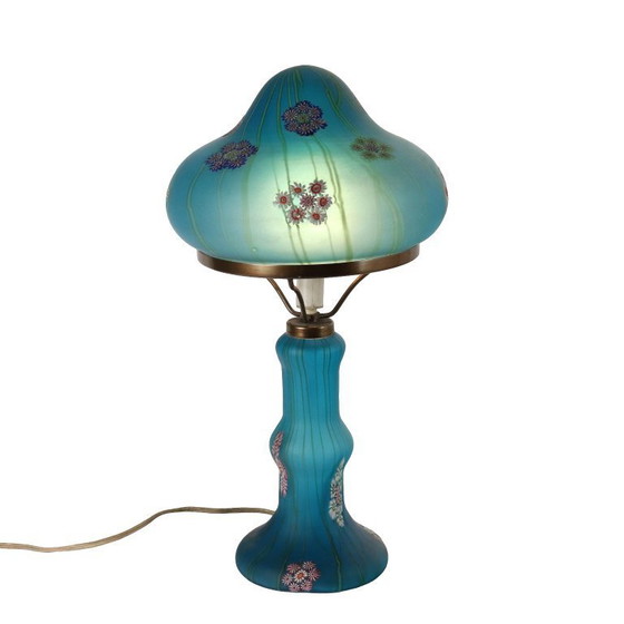 Image 1 of Lampe de Table Millefiori par Fratelli Toso Murano