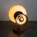 Dark brown Herda Diabolo Space Age Mushroom Wall Lamp