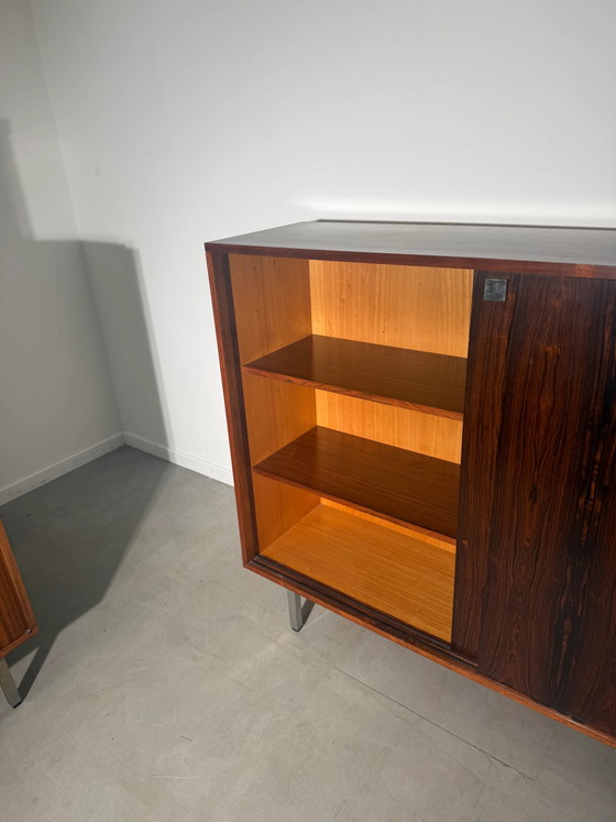 Image 1 of Alfred Hendrickx dressoir voor Belform – Palissanderhouten kast met lades