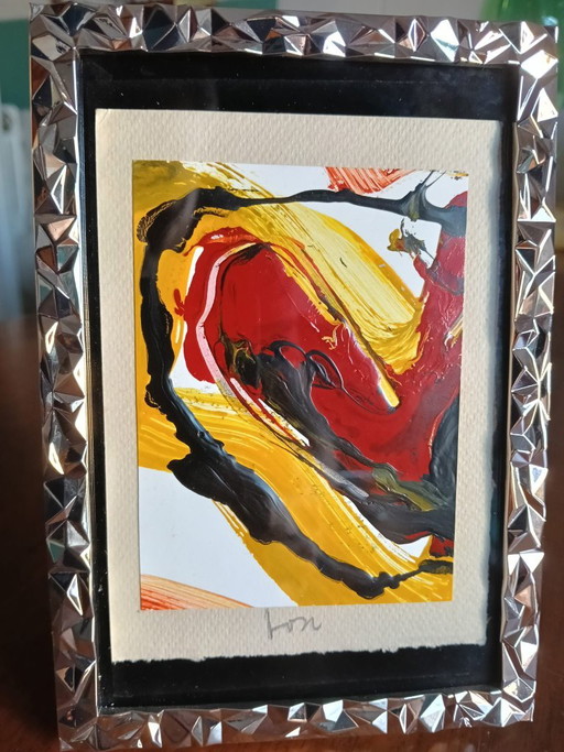 Schilderij van Tosco Massimo met lijst