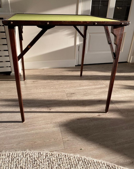 Image 1 of Mesa de cartas antigua