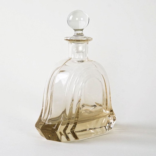 Caraffa in vetro, design italiano, anni '70, produzione: Italia