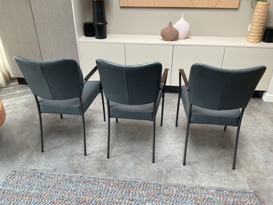 Image 1 of Set of 6 Bert Plantagie Dining Chairs