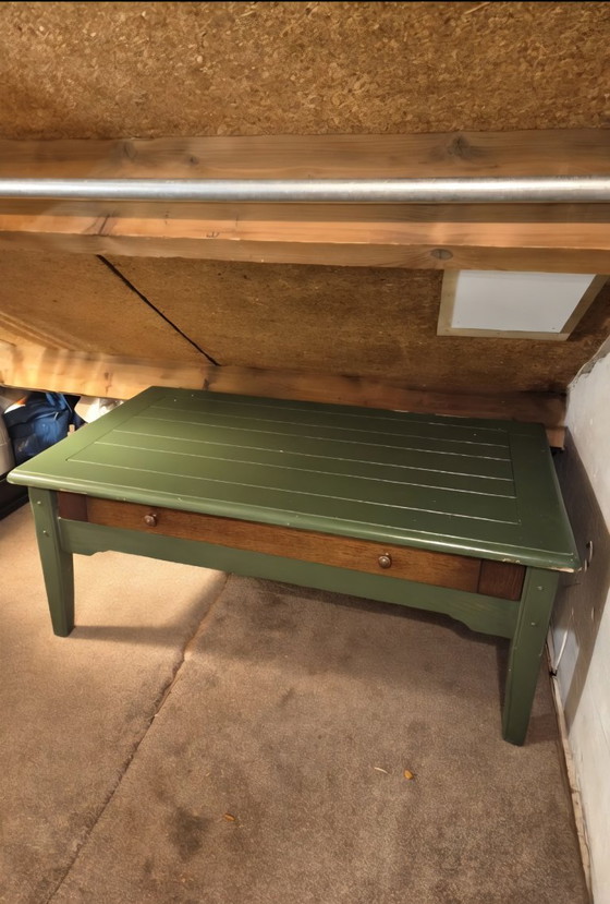 Image 1 of Vintage Rustic Farmhouse Coffee Table