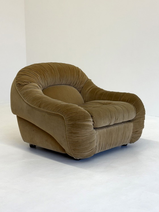 Image 1 of Fauteuil Capriccio en beige par George Bighinello pour Eurosalotto