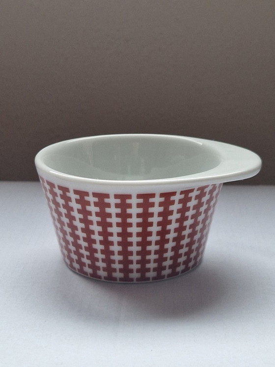 Image 1 of 6 porseleinen soufflévormen. Lukull.Schönwald Duitsland. 1950-1970