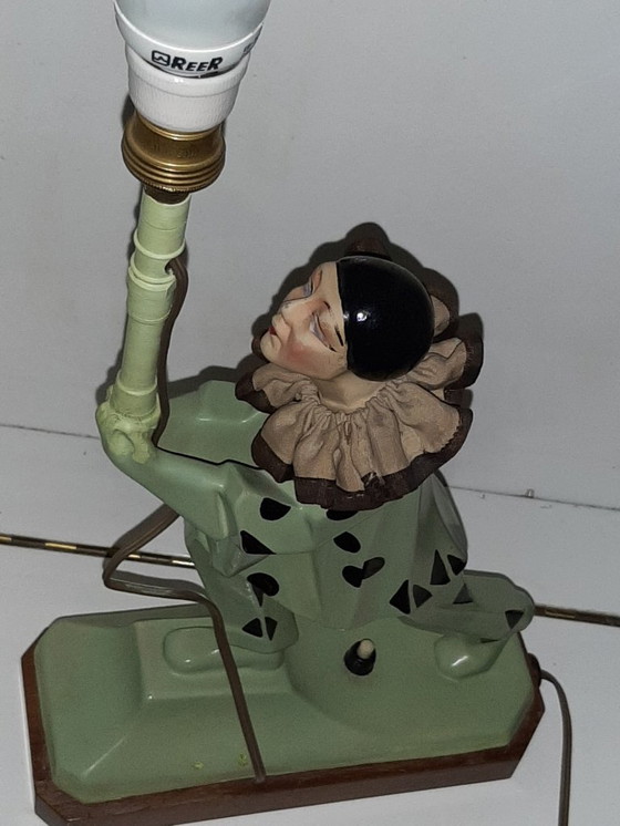 Image 1 of Harlekijn art deco kubistische lamp 1920