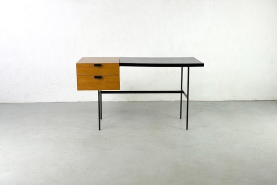 Scrivania da ufficio CM141 di Pierre Paulin per Thonet - anni '50 – Scrivanie, Wood (photo 2 of 9)
