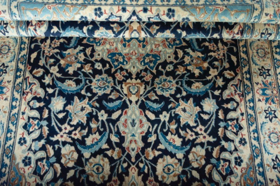Image 1 of Hand-knotted Nain 9La oriental rug with silk content - 200 x 120 cm