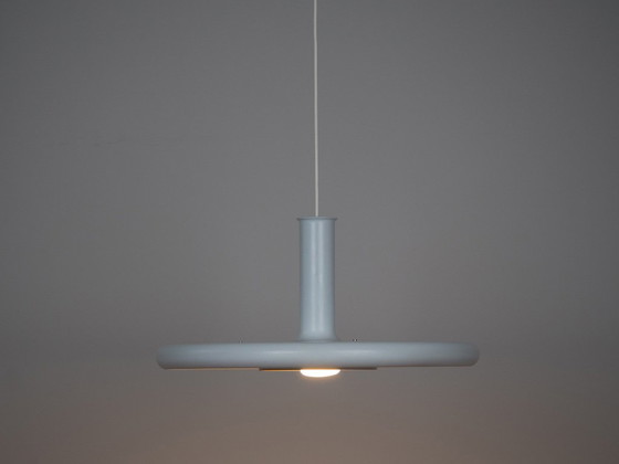 Danish Vintage Optima Pendant Lamp by Hans Due, Fog Og Morup, 1970s – Fog & Mørup, Aluminium (photo 3 of 10)