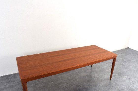 Image 1 of Table basse danoise en teck de style Mid-Century, conçue par Johannes Andersen pour CFC Silkeborg, années 1960.