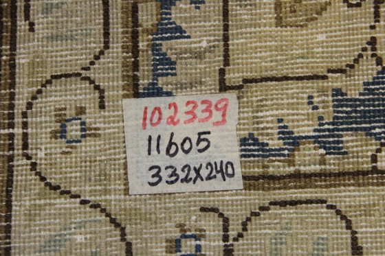 Image 1 of Original hand-knotted Persian rug, vintage Art Modern style, 332 x 240 cm, excellent condition