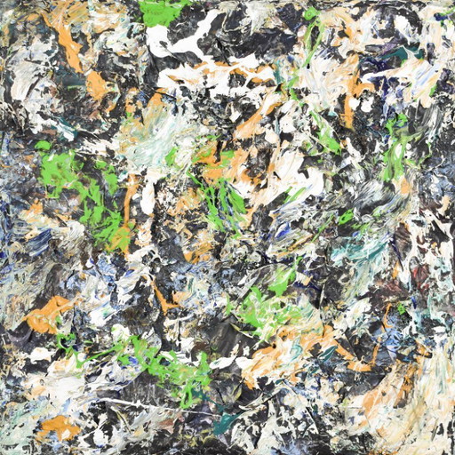 Helen Nieuwendijk (1946) - Untitled - 2010 - acrylic on canvas - 60 x 60 cm