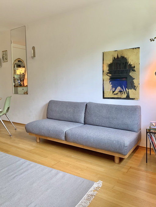 MUJI couch, sofa, guest bed