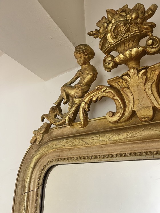 Image 1 of Specchio antico 129x72 cm